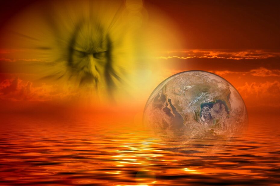 Apparition illusoire du créateur de l'univers.